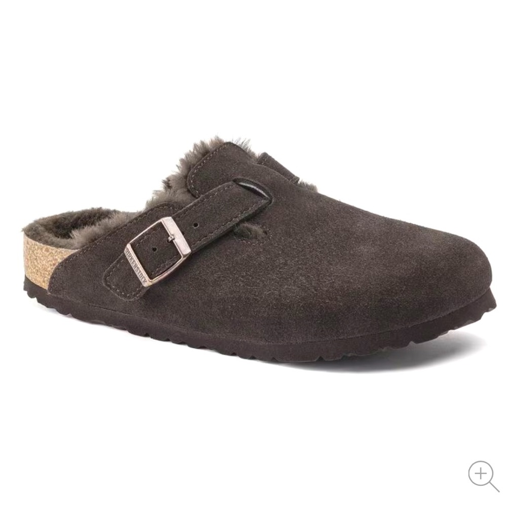 NWT BIRKENSTOCK Shearling Clogs!